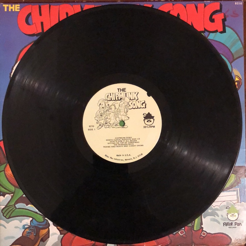 The Chipmunk Song Vinyl Lp '78 - Picture 4 of 6